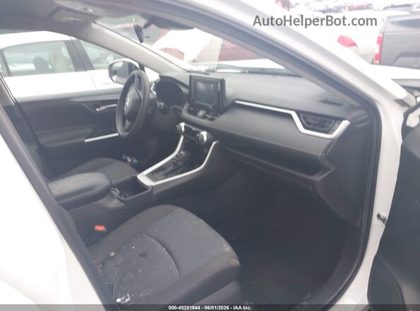 2T3W1RFV1NW192756 2022 TOYOTA RAV4 White Սալոնի դիմացի տեսք