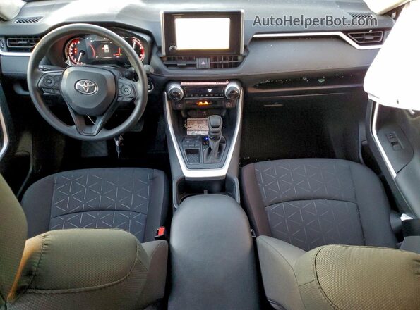 2T3W1RFV1SW435820 2025 TOYOTA RAV4 Silver Widok deski rozdzielczej