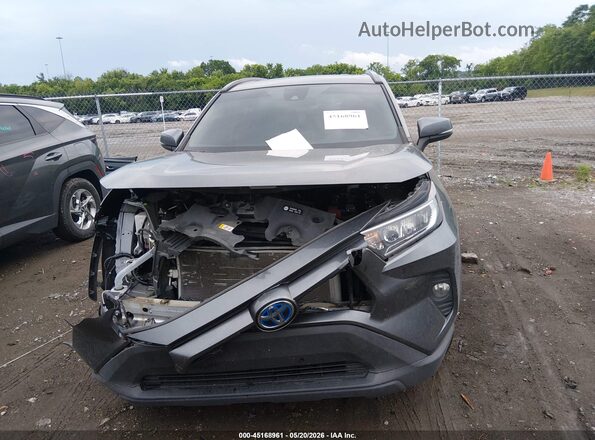 2T3W1RFV2MC110114 2021 TOYOTA RAV4 Gray Rear interior view