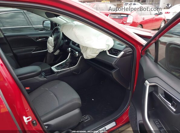 2T3W1RFV2SW399054 2025 TOYOTA RAV4 Red Widok wnętrza z przodu