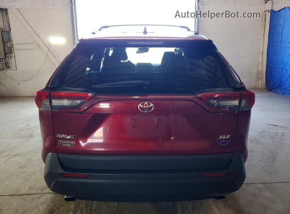 2T3W1RFV3KC003005 2019 TOYOTA RAV4 Maroon 