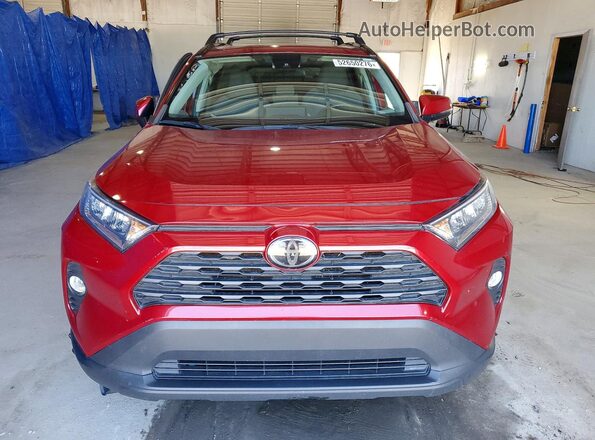 2T3W1RFV3KC003005 2019 TOYOTA RAV4 Maroon 