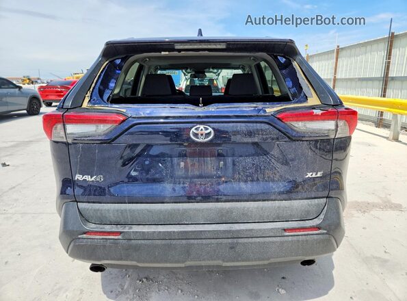 2T3W1RFV3LW074592 2020 TOYOTA RAV4 Blue Вид ззаду