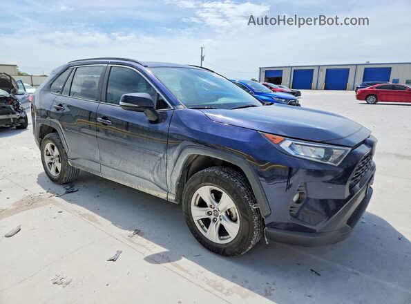 2T3W1RFV3LW074592 2020 TOYOTA RAV4 Blue Передня права чверть