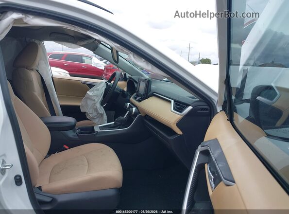 2T3W1RFV3LW093563 2020 TOYOTA RAV4 White Սալոնի դիմացի տեսք