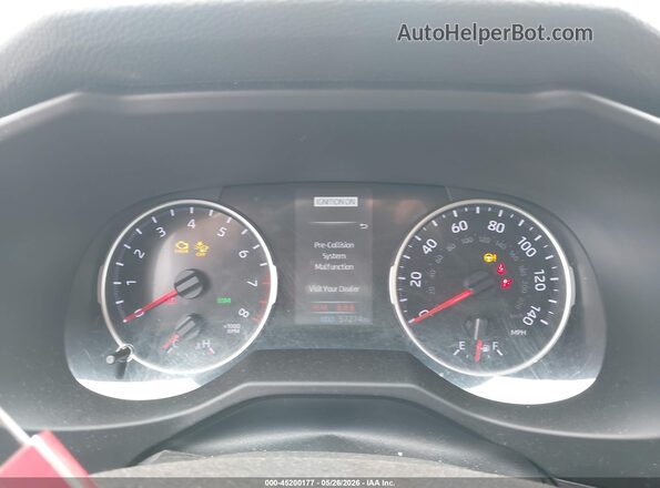 2T3W1RFV3LW093563 2020 TOYOTA RAV4 White Հետևի նստատեղերի տեսք