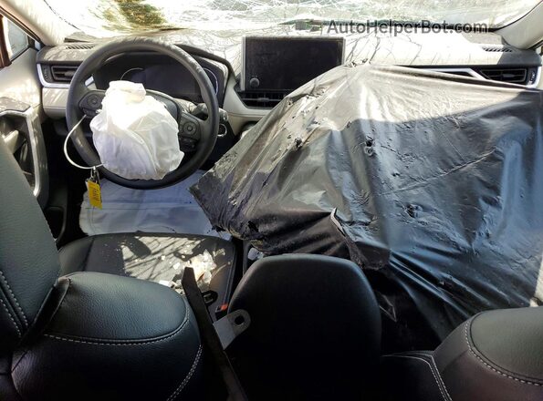 2T3W1RFV3SC345649 2025 TOYOTA RAV4 White Widok deski rozdzielczej
