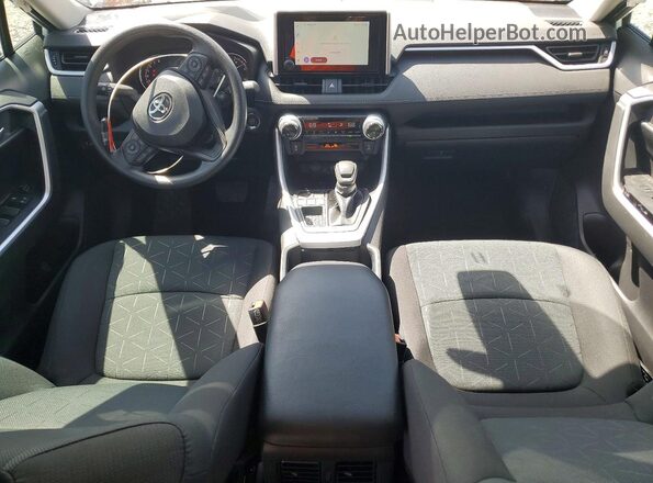 2T3W1RFV3SC354433 2025 TOYOTA RAV4 White Առջևի վահանակի տեսք