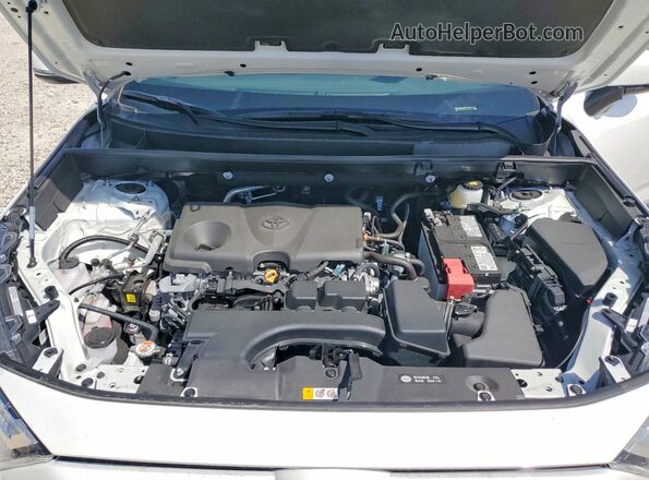 2T3W1RFV3SC354433 2025 TOYOTA RAV4 White Շարժիչի բաժամունքի տեսք