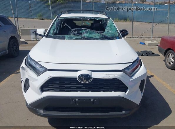 2T3W1RFV3SC364072 2025 TOYOTA RAV4 White Вид щитка приладів