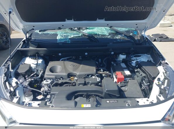 2T3W1RFV3SC364072 2025 TOYOTA RAV4 White Вид ззаду