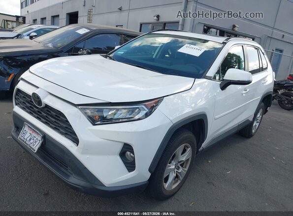2T3W1RFV4KW047738 2019 TOYOTA RAV4 White Передня ліва чверть