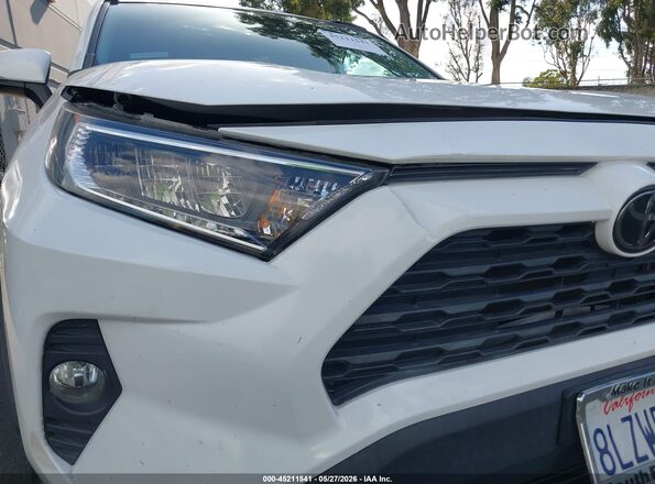 2T3W1RFV4KW047738 2019 TOYOTA RAV4 White Вид спереду