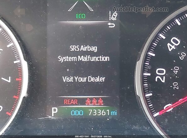 2T3W1RFV4KW047738 2019 TOYOTA RAV4 White 