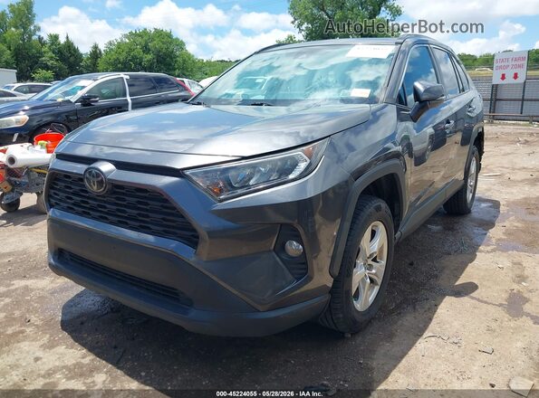 2T3W1RFV4KW049764 2019 TOYOTA RAV4 Серый Передняя левая четверть