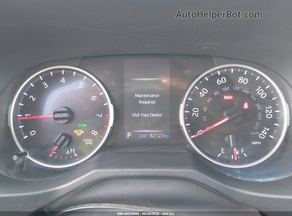 2T3W1RFV4KW049764 2019 TOYOTA RAV4 Серый Вид задних сидений