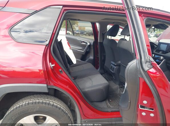 2T3W1RFV4MW134820 2021 TOYOTA LE Red Vista de la etiqueta del VIN