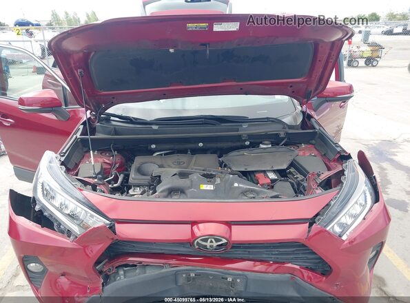 2T3W1RFV4MW134820 2021 TOYOTA LE Red Vista trasera