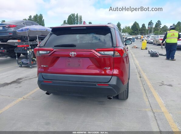 2T3W1RFV4MW134820 2021 TOYOTA LE Red 