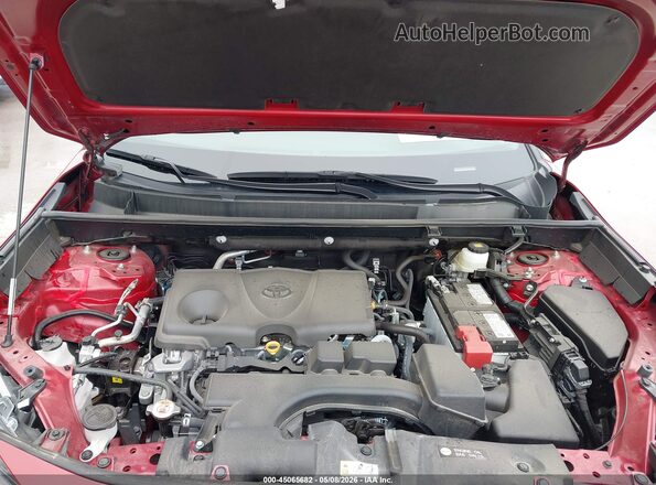 2T3W1RFV4SW393904 2025 TOYOTA LE Red Widok z tyłu