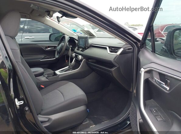 2T3W1RFV5MC133001 2021 TOYOTA RAV4 Black Widok wnętrza z przodu
