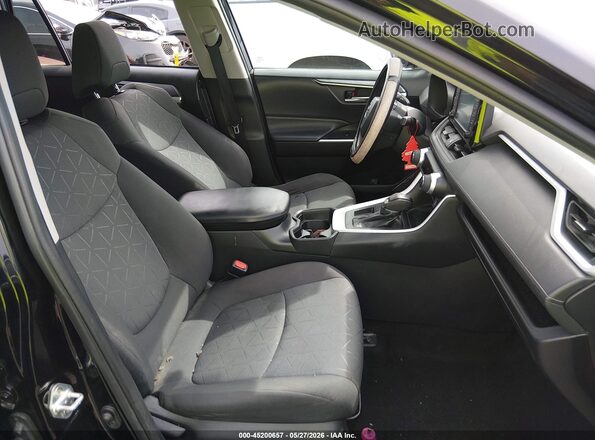 2T3W1RFV5MW121073 2021 TOYOTA RAV4 Black Вид салону спереду