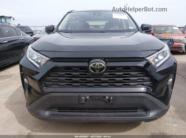 2T3W1RFV5MW121073 2021 TOYOTA RAV4 Black Вид задньої частини салону