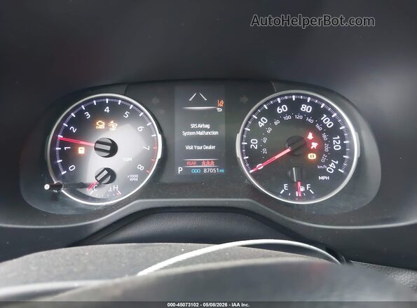 2T3W1RFV6LC040860 2020 TOYOTA LE Gray Vista de los asientos traseros