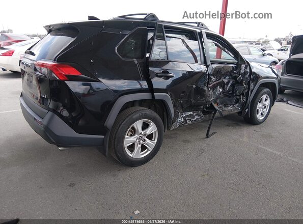 2T3W1RFV6LW096800 2020 TOYOTA RAV4 Черный Задняя правая четверть