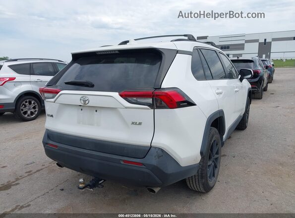 2T3W1RFV7KW008013 2019 TOYOTA RAV4 White Trasero derecho