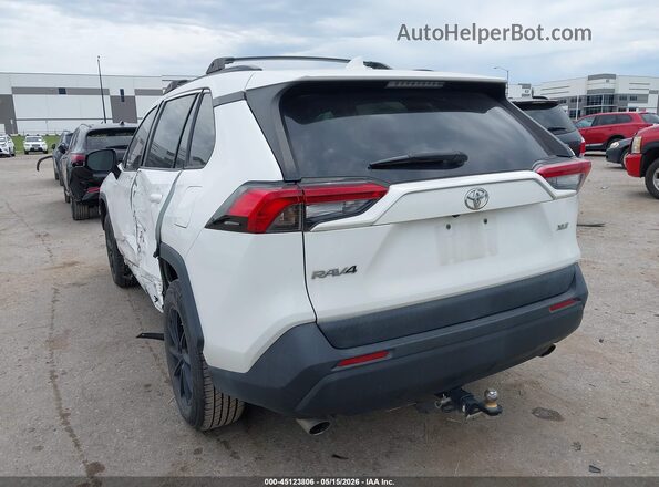 2T3W1RFV7KW008013 2019 TOYOTA RAV4 White Trasero izquierdo