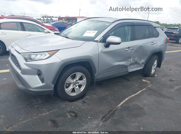 2T3W1RFV7LW060307 2020 TOYOTA RAV4 Gray Առջևի ձախ երեք քառորդ տեսարան
