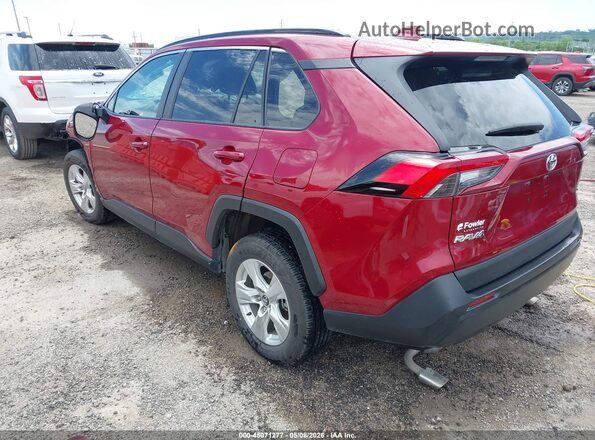 2T3W1RFV7LW069699 2020 TOYOTA LE Red უკანა მარცხენა