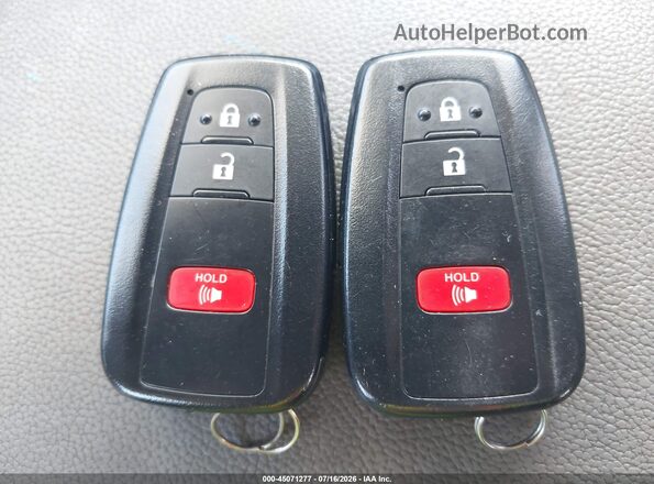 2T3W1RFV7LW069699 2020 TOYOTA LE Red წინა პანელის ხედი
