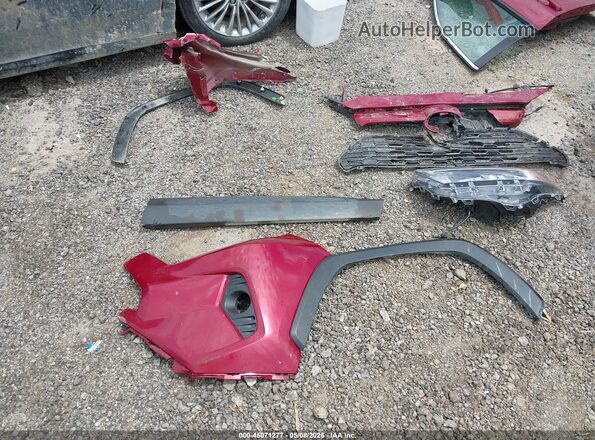 2T3W1RFV7LW069699 2020 TOYOTA LE Red ხელსაწყოთა პანელის ხედი