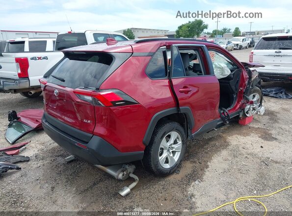 2T3W1RFV7LW069699 2020 TOYOTA LE Red უკანა მარჯვენა