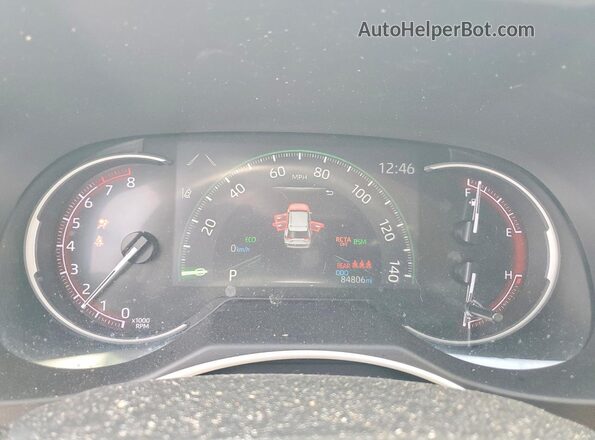 2T3W1RFV7PW251411 2023 TOYOTA RAV4 Белый Вид щитка приборов
