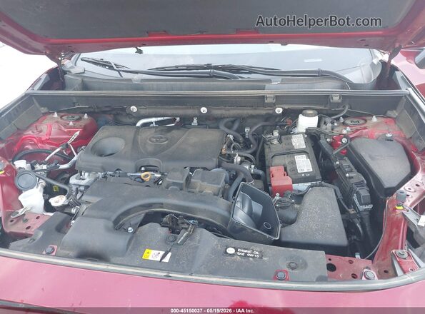 2T3W1RFV7PW286496 2023 TOYOTA RAV4 Red Rear view