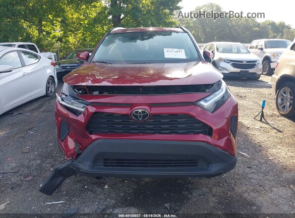 2T3W1RFV7PW286496 2023 TOYOTA RAV4 Red Instrument cluster view