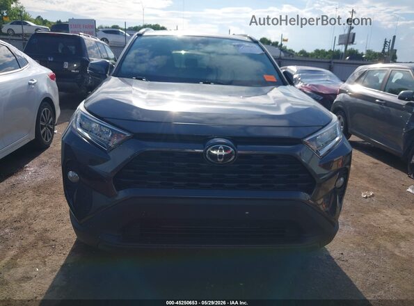 2T3W1RFV8KW003287 2019 TOYOTA RAV4 Gray ხელსაწყოთა პანელის ხედი