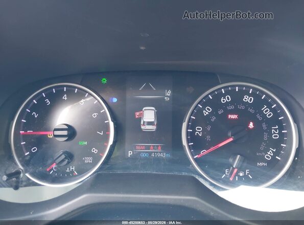2T3W1RFV8KW003287 2019 TOYOTA RAV4 Gray უკანა სავარძლების ხედი