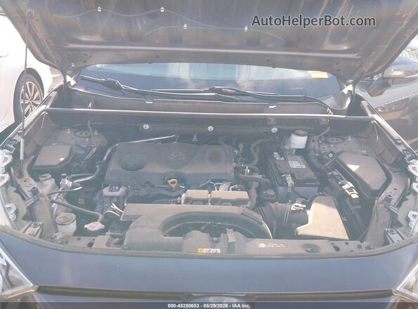 2T3W1RFV8KW003287 2019 TOYOTA RAV4 Gray უკანა ხედი