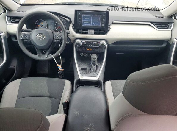 2T3W1RFV8KW057558 2019 TOYOTA RAV4 White Dashboard view
