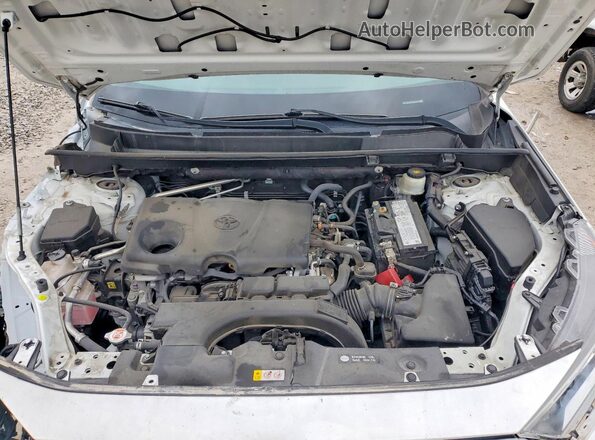 2T3W1RFV8KW057558 2019 TOYOTA RAV4 White Engine compartment view