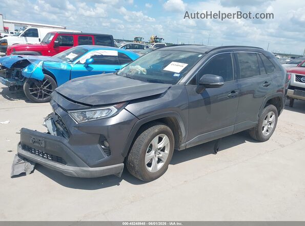 2T3W1RFV8LW075205 2020 TOYOTA RAV4 Gray Vista tres cuartos delantera izquierda