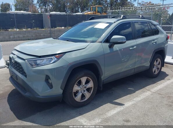 2T3W1RFV8MW141270 2021 TOYOTA RAV4 Серый Передняя левая четверть