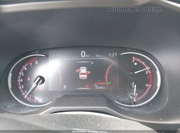 2T3W1RFV8PW283770 2023 TOYOTA RAV4 Gray Vista de los asientos traseros