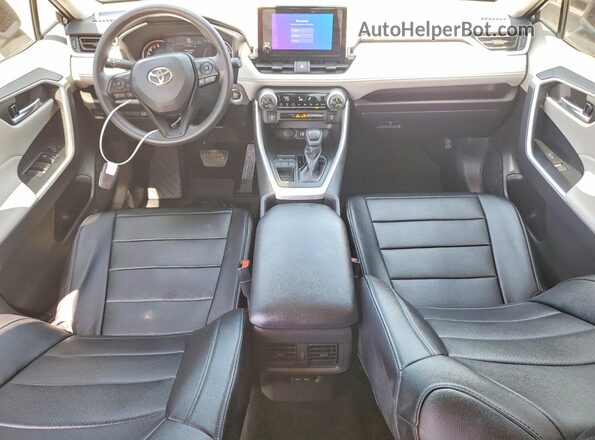 2T3W1RFV8SC346571 2025 TOYOTA RAV4 Gray Vista interior delantera