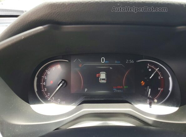 2T3W1RFV8SC346571 2025 TOYOTA RAV4 Gray Vista del salpicadero