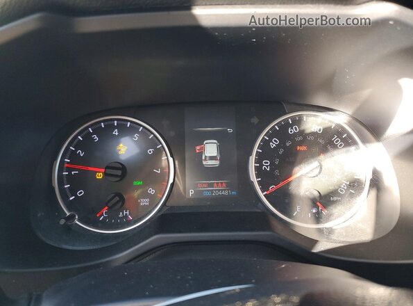 2T3W1RFV9LC062075 2020 TOYOTA LE Gray Widok zestawu wskaźników